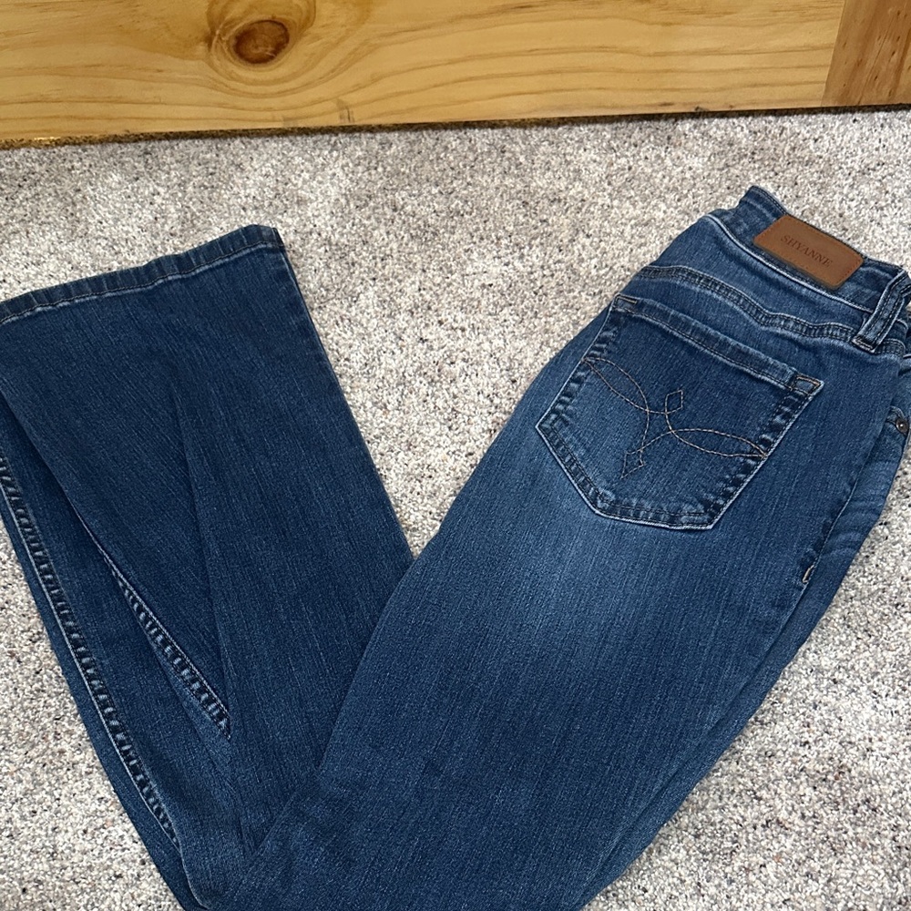 Shyanne Women's Blue Boot Cut Jeans